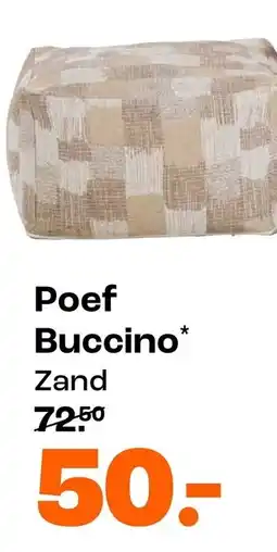 Kwantum Poef Buccino aanbieding