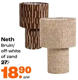 Kwantum Tafellampen Neth aanbieding