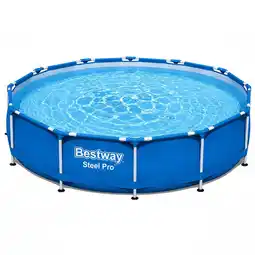 Van Cranenbroek Zwembad Steel Pro Ø366 x 76 cm Bestway aanbieding