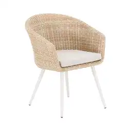 Van Cranenbroek Stoel Pasturo creme met kussens aanbieding