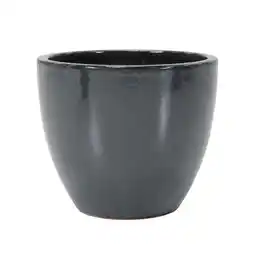Van Cranenbroek Pot Scafa glazed antraciet aanbieding