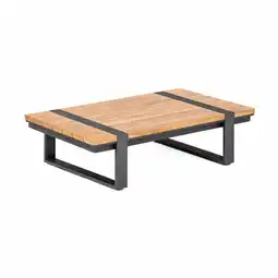 Van Cranenbroek Tafel Frullo 110 x 65 cm antraciet aanbieding
