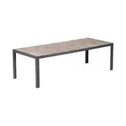 Van Cranenbroek Tafel Bajardo 245 x 100 cm antraciet aanbieding