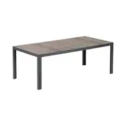 Van Cranenbroek Tafel Poggio 205 x 100 cm antraciet aanbieding