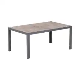 Van Cranenbroek Tafel Bajardo 165 x 100 cm antraciet aanbieding
