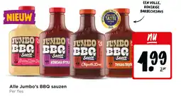 Jumbo Alle Jumbo's BBQ sauzen aanbieding