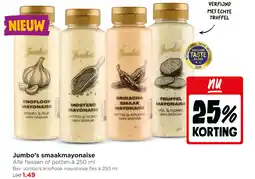 Jumbo Jumbo's smaakmayonaise aanbieding