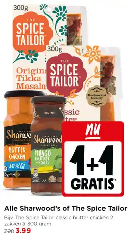 Jumbo Alle sharwood's of the spice tailor aanbieding