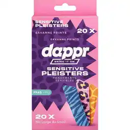 Etos Dappr Sensitive Savanne Pleisters 20 stuks aanbieding