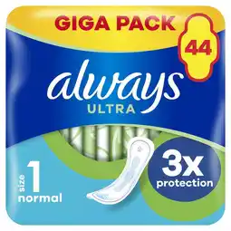 Etos Always Maandverband Ultra Normal Giga Pack 44 stuks aanbieding