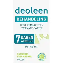 Etos Deoleen 7 Dagen Behandel Deodorant Roller 15 ML aanbieding