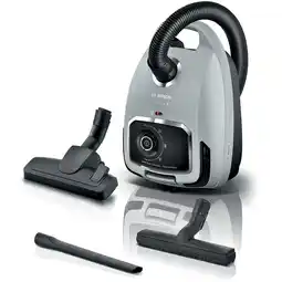 Expert Bosch BGL6X3001 Stofzuiger met zak Grijs aanbieding