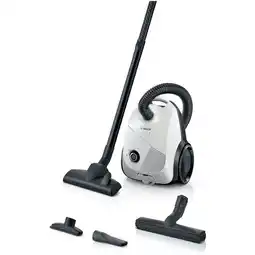 Expert Bosch BGLS2WH1H Stofzuiger met zak Wit aanbieding