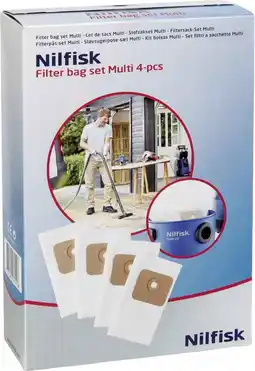 Bol.com Nilfisk stofzuigerzak (4 stuks) - Geschikt voor Multi serie aanbieding