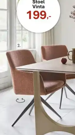 INHOUSE Eetkamerstoel Vinta aanbieding