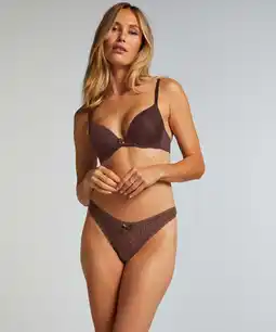 Hunkemoller Hunkemöller String Zena Bruin aanbieding