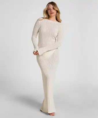 Hunkemoller Hunkemöller Strand Jurk Coastal Muse Wit aanbieding