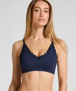 Hunkemoller Hunkemöller Bralette Lola Blauw aanbieding