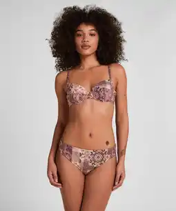 Hunkemoller Hunkemöller Bikinibroekje Ibiza Paars aanbieding