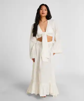 Hunkemoller Hunkemöller Beach Skirt Glam Wit aanbieding