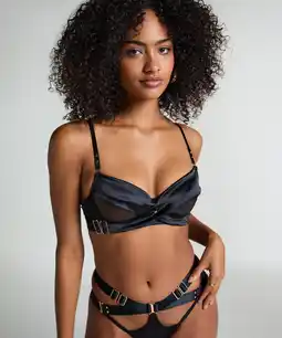 Hunkemoller Hunkemöller Niet-voorgevormde beugel bh Colette Zwart aanbieding