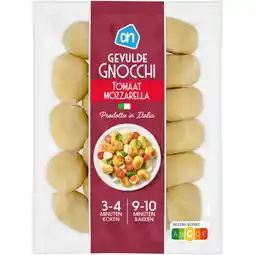 Albert Heijn AH Gevulde gnocchi tomaat & mozzarella aanbieding
