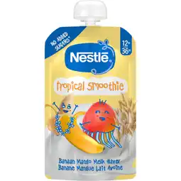 Albert Heijn Nestlé Tropical smoothie banaan mango 12m+ aanbieding