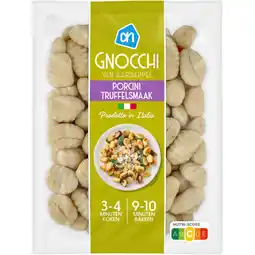 Albert Heijn AH Gnocchi porcini & truffelsmaak aanbieding