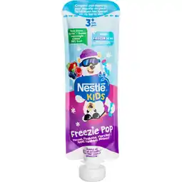 Albert Heijn Nestlé Kids freezie pop appel-, famboos 3+ jaar aanbieding