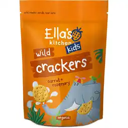 Albert Heijn Ella's kitchen Wild crackers carrot + rosemary 18m+ aanbieding