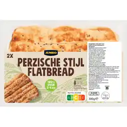 Jumbo Jumbo Flatbread Perzische Stijl 2 Stuks aanbieding