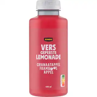 Jumbo Jumbo Vers Geperste Lemonade Granaatappel Framboos Appel 400ML aanbieding
