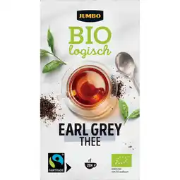 Jumbo Jumbo Biologisch Earl Grey Thee 35 g aanbieding