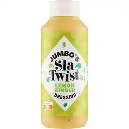 Jumbo Jumbo's Sla Twist Lemon Ginger Dressing 265ML aanbieding