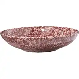 Jumbo HEMA Schaal laag 15cm bordeaux speckle aanbieding
