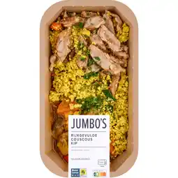 Jumbo Jumbo's Verse Maaltijd Couscous Kip met Groenten Tajine 450 g aanbieding