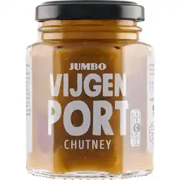 Jumbo Jumbo Vijgen Port Chutney 110 g aanbieding
