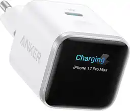 Coolblue Anker Nano Oplader 45W Power Delivery Wit aanbieding