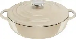 Coolblue Tefal LOV Lage Braadpan 28 cm Beige aanbieding
