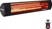 Bol.com VONROC Heater Marsili Compact – 2000W – Zwart – Voor muur of plafond – Lowglare element aanbieding