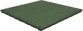 Bol.com Rubberen tegel | Terrastegels rubber | Groen | Per 1 m² | 4 stuks | 50x50cm | Dikte 2,5cm aanbieding