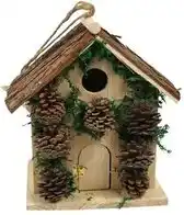 Bol.com Nest kastje - Little birds - Buitenvogels - Dennenappels-nestkastje aanbieding