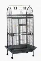 Bol.com Topmast Papegaaienkooi Verona - 81 x 60 x 175 cm - Antraciet - STRONG aanbieding