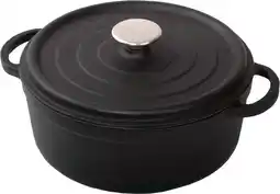 Bol.com Gietijzeren braadpan mat zwart, 28cm - Sürel aanbieding
