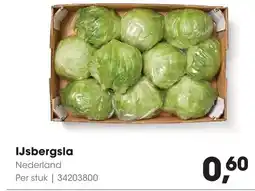 HANOS IJsbergsla aanbieding