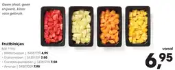 HANOS Fruitblokjes watermelon aanbieding