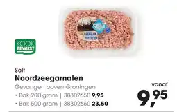 HANOS Solt noordzeegarnalen aanbieding