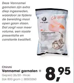 HANOS Chinmi vannamei garnalen aanbieding