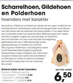 HANOS Scheria beter leven hoenders aanbieding