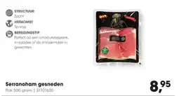 HANOS Serranoham gesneden aanbieding